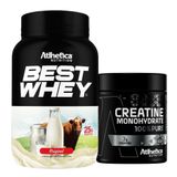 Best Whey Isolado Hidro 900g Creatina - Atlhetica