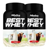 2 Best Whey Protein Isolado Hidro 900g - Atlhetica