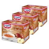 Chá Dr. Oetker Maçã E Canela Kit 3 Caixas 10 Saquinhos
