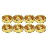 Kit 8 Bucha Para Junção De Braço Guitarra Dourado