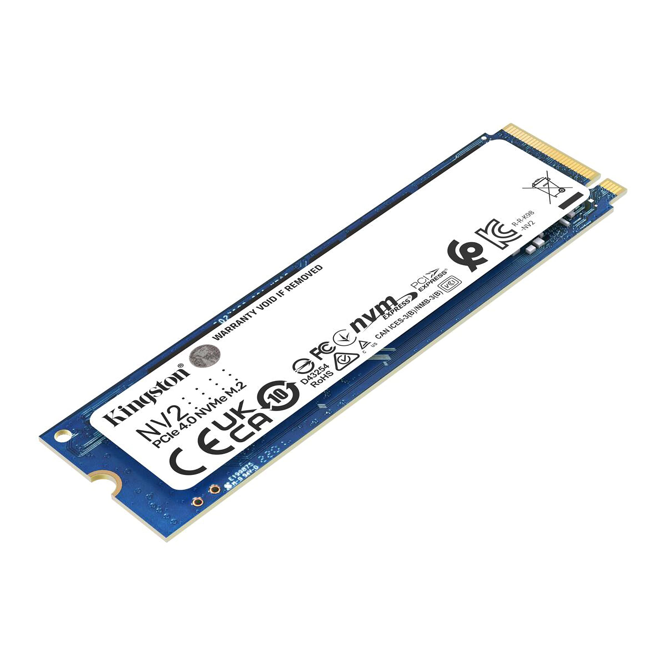 Ssd kingston nv2 interno de 1 tb m 2 2280 nvme pcie 4 0 gen 4x4 carrefour