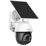 Câmera De Segurança Dekco Solar Outdoor Wireless 2k Com Ptz