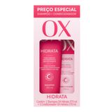 Kit Ox Hidrata Shampo 375ml E Condicionador 170ml