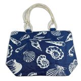 Bolsa Feminina De Praia Sacola Grande Com Forro Fundo Do Mar Oceano