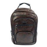 Mochila Multifuncional Masculina Para Notebook Com Ampla Capacidade E Alça Reforçada Marromescuro