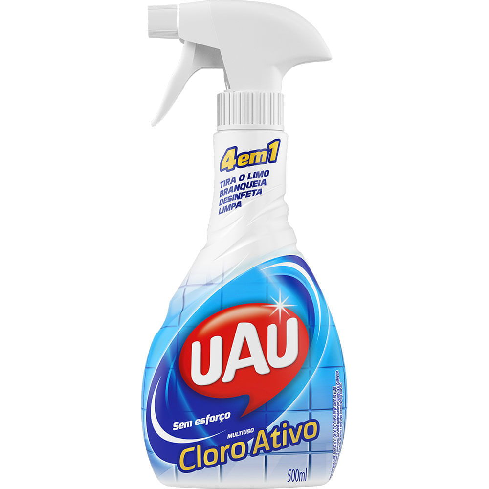 Limpador Uau Multiuso Cloro Ativo Gatilho 500ml