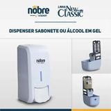 Saboneteira Nobre Com Reservatório Branco Saboneteira C/reserv. Nobre Branco Nobre