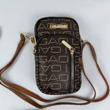 Bolsa Feminina Tiracolo Transversal Porta Celular Com Alça Ajustável Passeio Preto