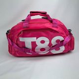 Bolsa Mala Esportiva Mochila Costa Transversal Fitness Treino Futebol Academia Viagem Impermeável Pink
