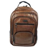 Mochila Multifuncional Masculina Para Notebook Com Ampla Capacidade E Alça Reforçada Marromclaro