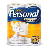 Papel Higiênico Personal Pct C/4 Rolos De 30m Neutro Papel Hig.4 Un Personal Personal