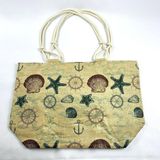 Bolsa Feminina De Praia Sacola Grande Com Forro Fundo Do Mar Oceano