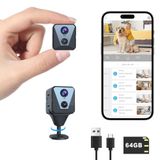 Câmera De Segurança Funstorm 2k Wifi Com Cartão Sd De 64 Gb 100 Dias