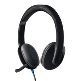 Fone De Ouvido Logitech H540 Usb De Alto Desempenho Para Windows/mac