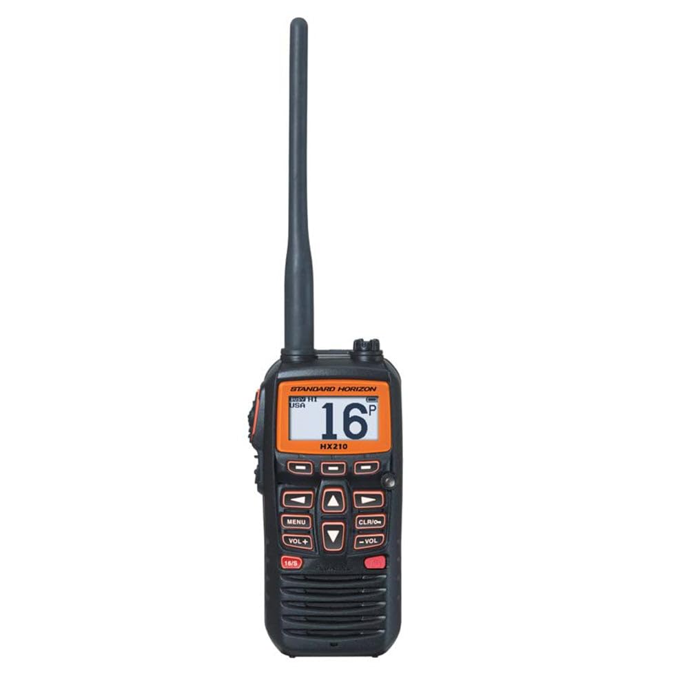 STANDARD HORIZON HX210 浮遊型トランシーバー Transceptor Vhf Marinho Standard Horizon Hx210 6w Flutuante