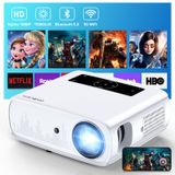 Projetor Groview 15000lux 490 Ansi Lumens 1080p Wifi Bluetooth