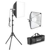 Kit De Iluminação Fotográfica Ubeesize Softbox 40w 6500k 40x40cm