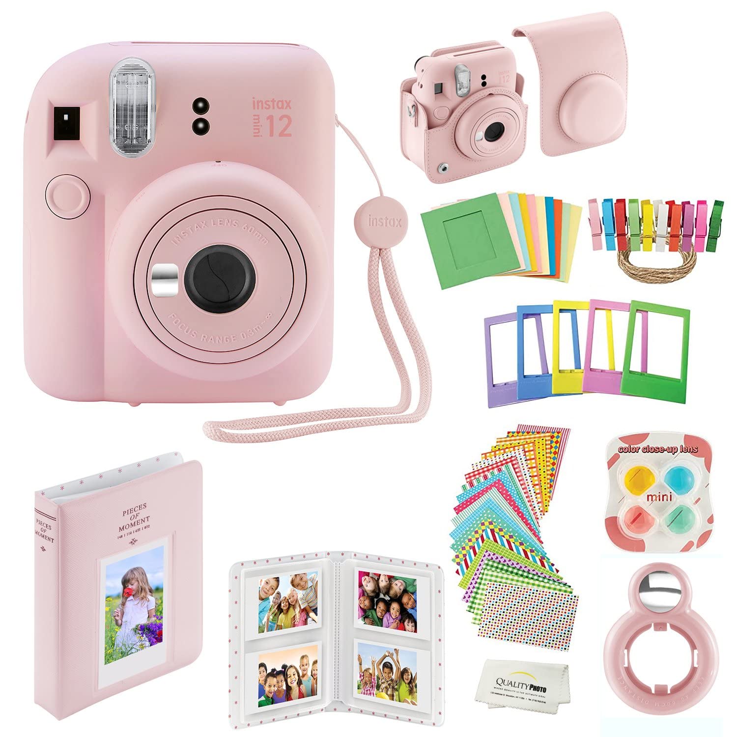 Câmera Instantânea Fujifilm Instax Mini 12 Com Kit De Acessórios