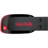 Unidade Flash Usb Sandisk Cruzer Blade 32gb Usb 2.0 Preta