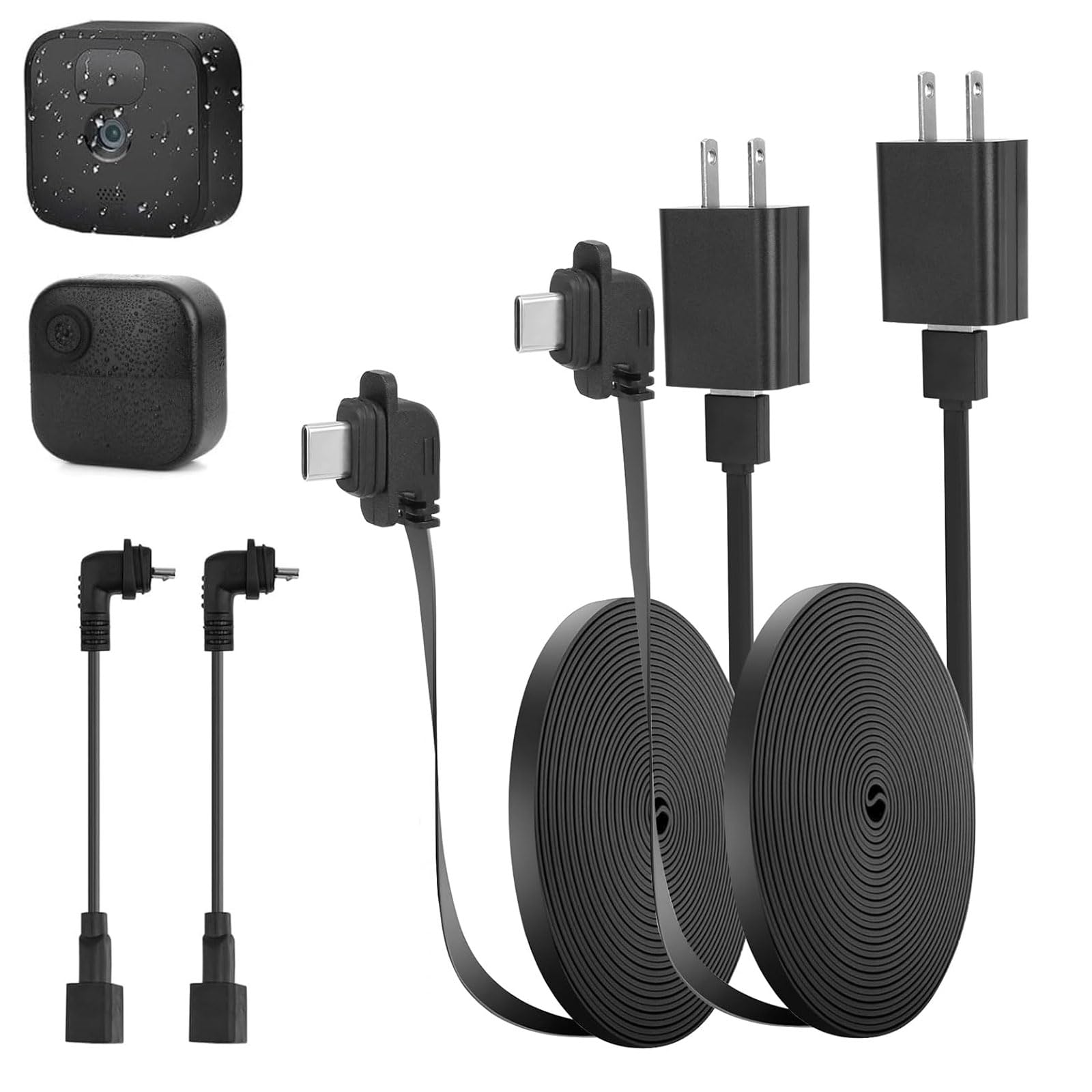 Cabo De Alimentação E Adaptador Itodos Compatíveis Com Blink Outdoor 4