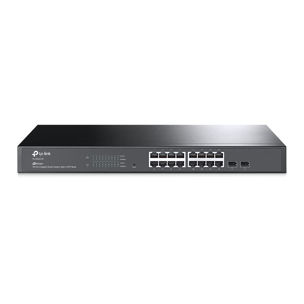 Switch Tp-link Tl-sg2218 De 16 Portas Gigabit Smart Managed