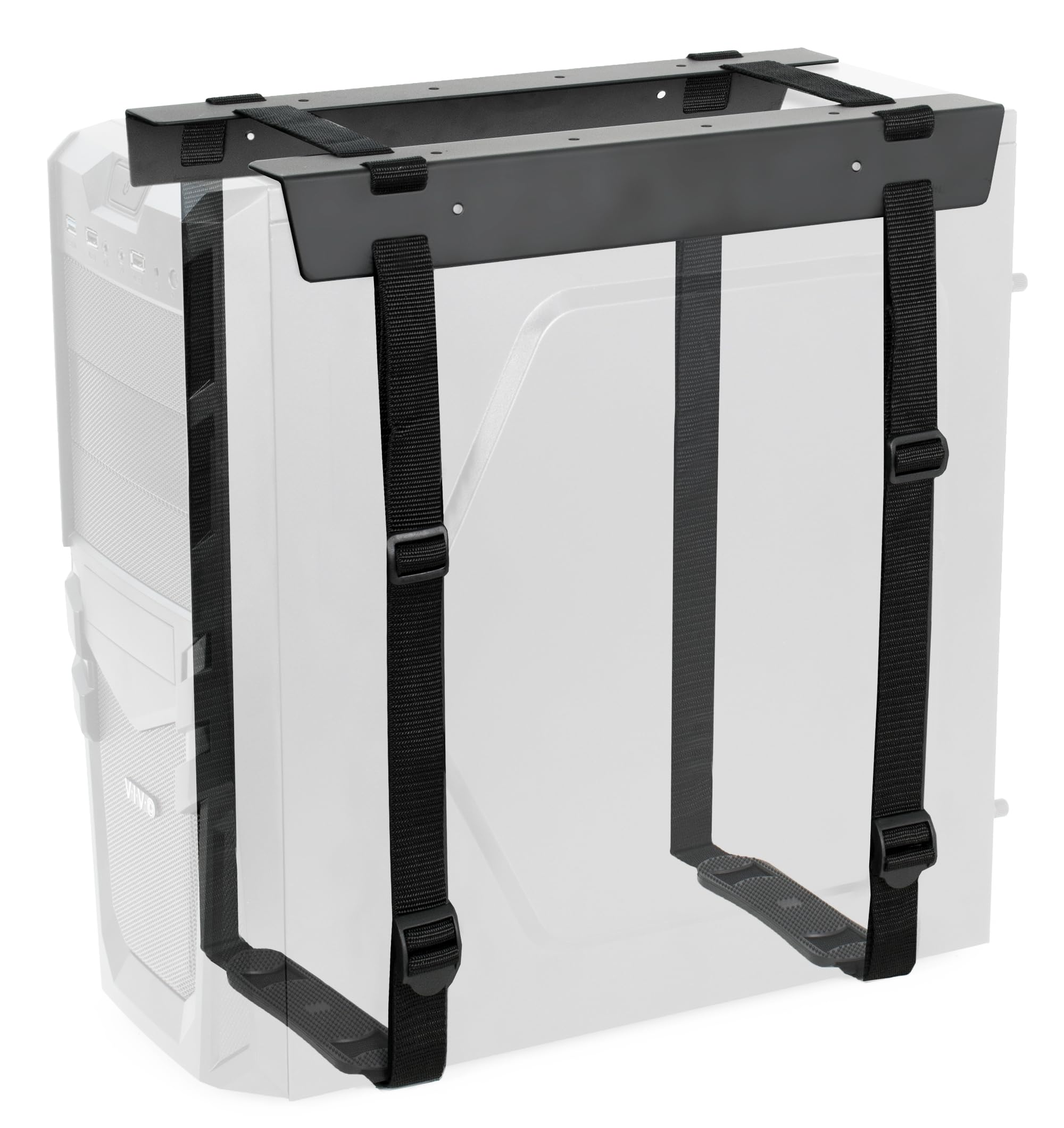 Suporte Para Pc Vivo Mount-pc02s Para Montagem Embaixo Da Mesa/parede, Preto