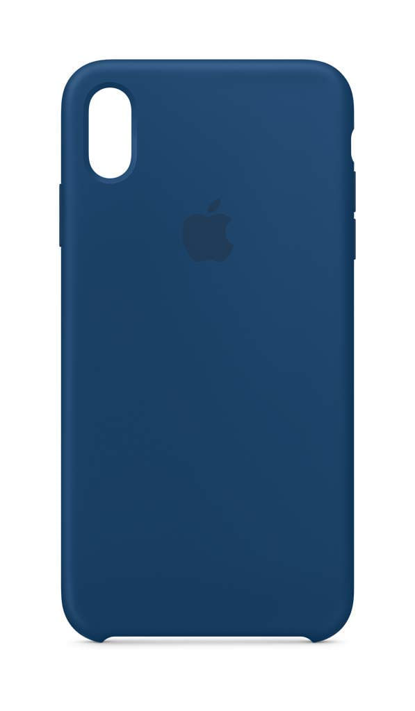 Capa De Telefone Apple Iphone Xs Max Silicone Blue Horizon
