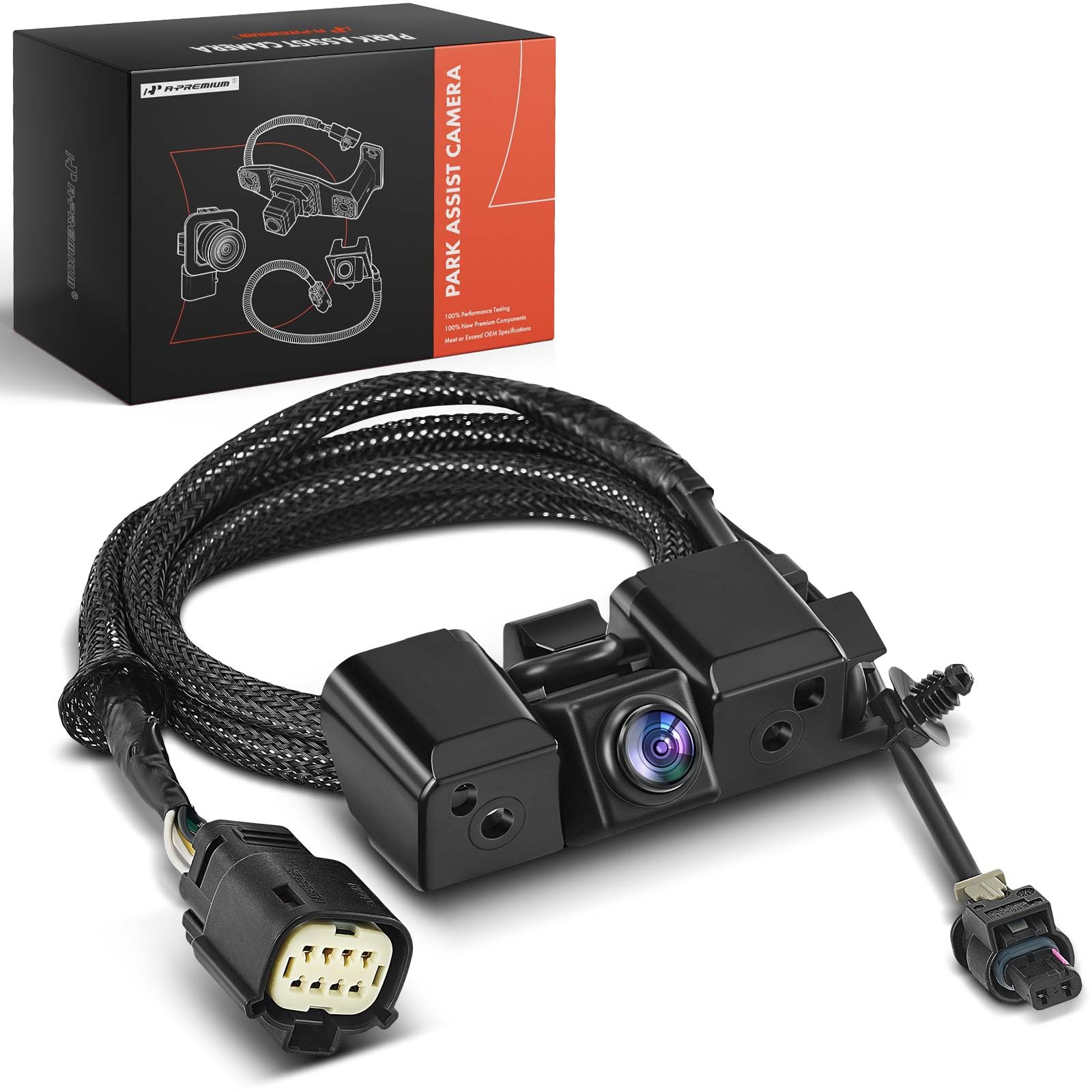 Câmera De Backup De Visão Traseira A-premium Para Chevy Silverado/gmc