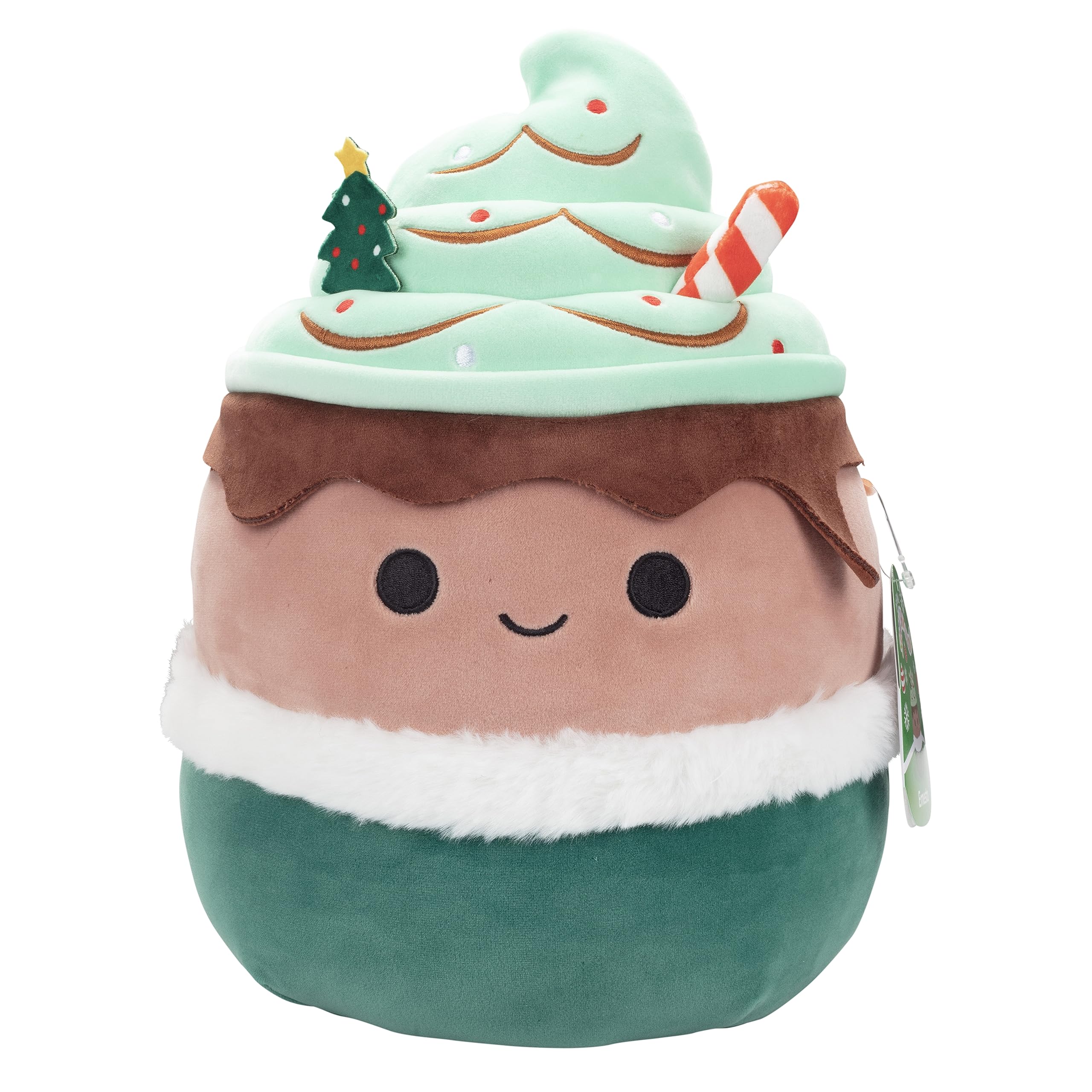 Brinquedo De Pelúcia Squishmallows Original Ernesto The Peppermint Latte