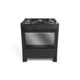 Fogão Mueller 5 Bocas Com Mesa De Vidro Preto Mfv5bb Bivolt