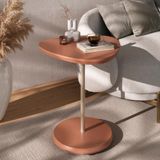 Mesa De Apoio Lateral Bel 45cm Terracota