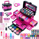 Kit De Maquiagem Sidola Kids Para Meninas De 4 A 10 Anos - 57 Peças