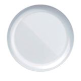 Conjunto de Pratos Rasos Nadir Vidro Branco Opaline Blanc 12 peças