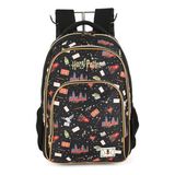 Mochila De Costas Harry Potter Porta Notebook