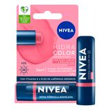 Hidratante Labial Nivea Color Rosé Fps30 4,8g