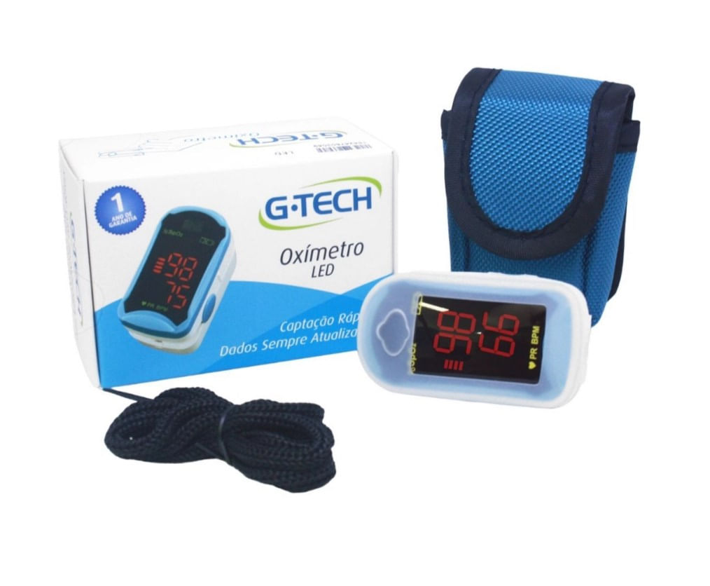 Menor preço em Oxímetro G-tech Led