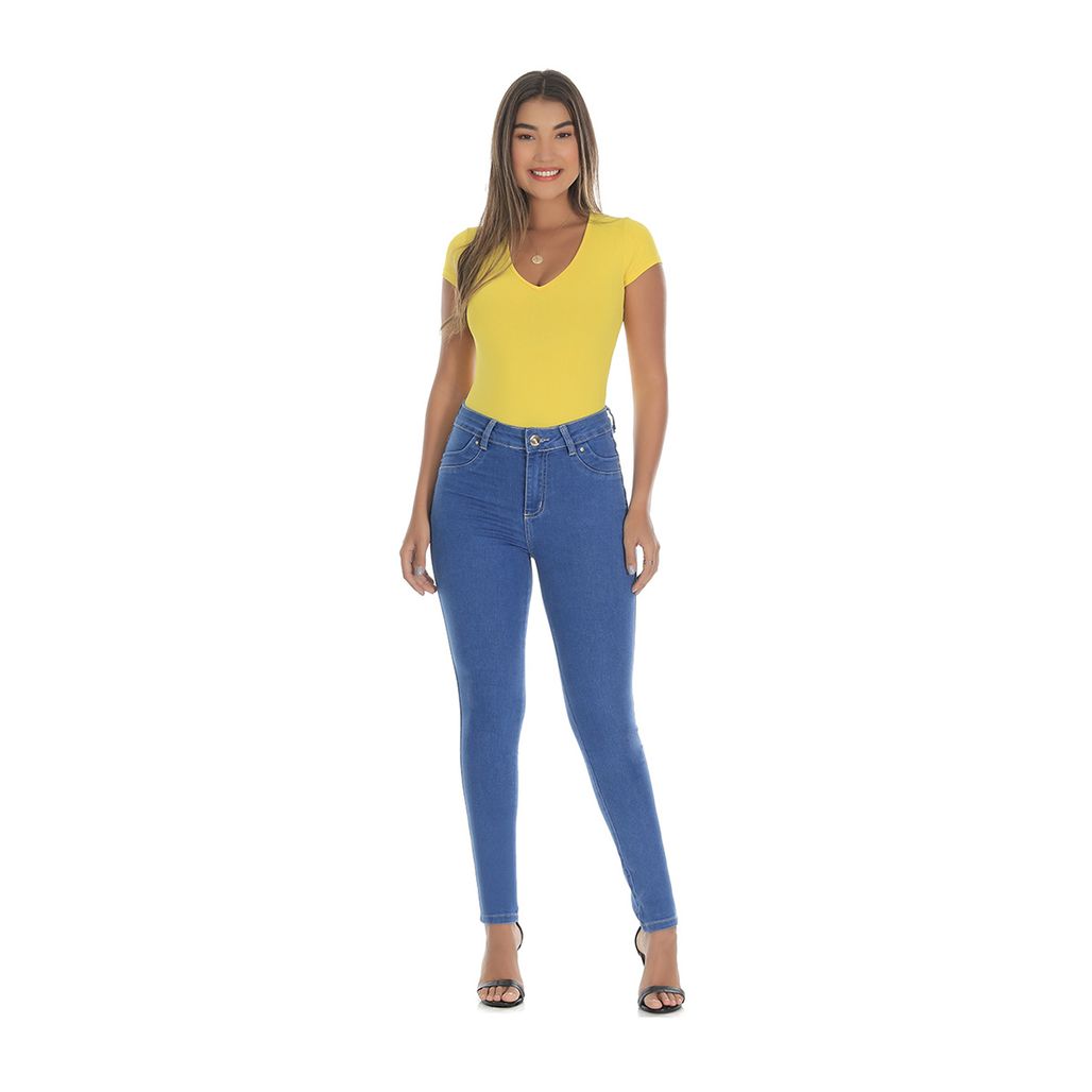 Calça Jeans Feminina Levanta Bumbum 40 Sawary - Carrefour - Carrefour