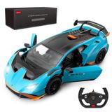 Carro De Controle Remoto Rastar Lamborghini Huracán Sto 1/14 Azul