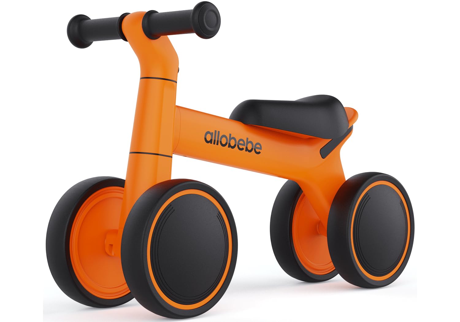 Balance Bike Allobebe Baby Para 12 A 36 Meses Com 4 Rodas