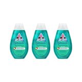 Kit Johnson 3 Shampoo 400ml Blackinho Poderoso