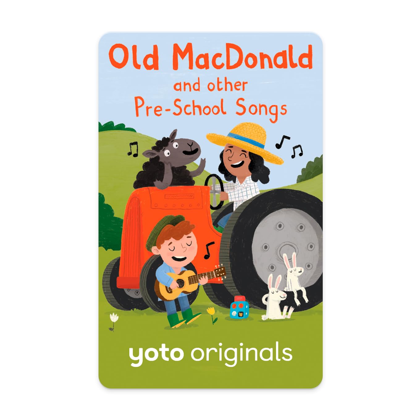 Cartão Musical Yoto Old Macdonald E Outras Músicas Pré-escolares