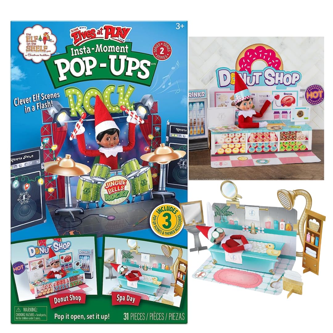 Pop ups De Toy The Elf On The Shelf Insta moment Com 3 Cenários Carrefour