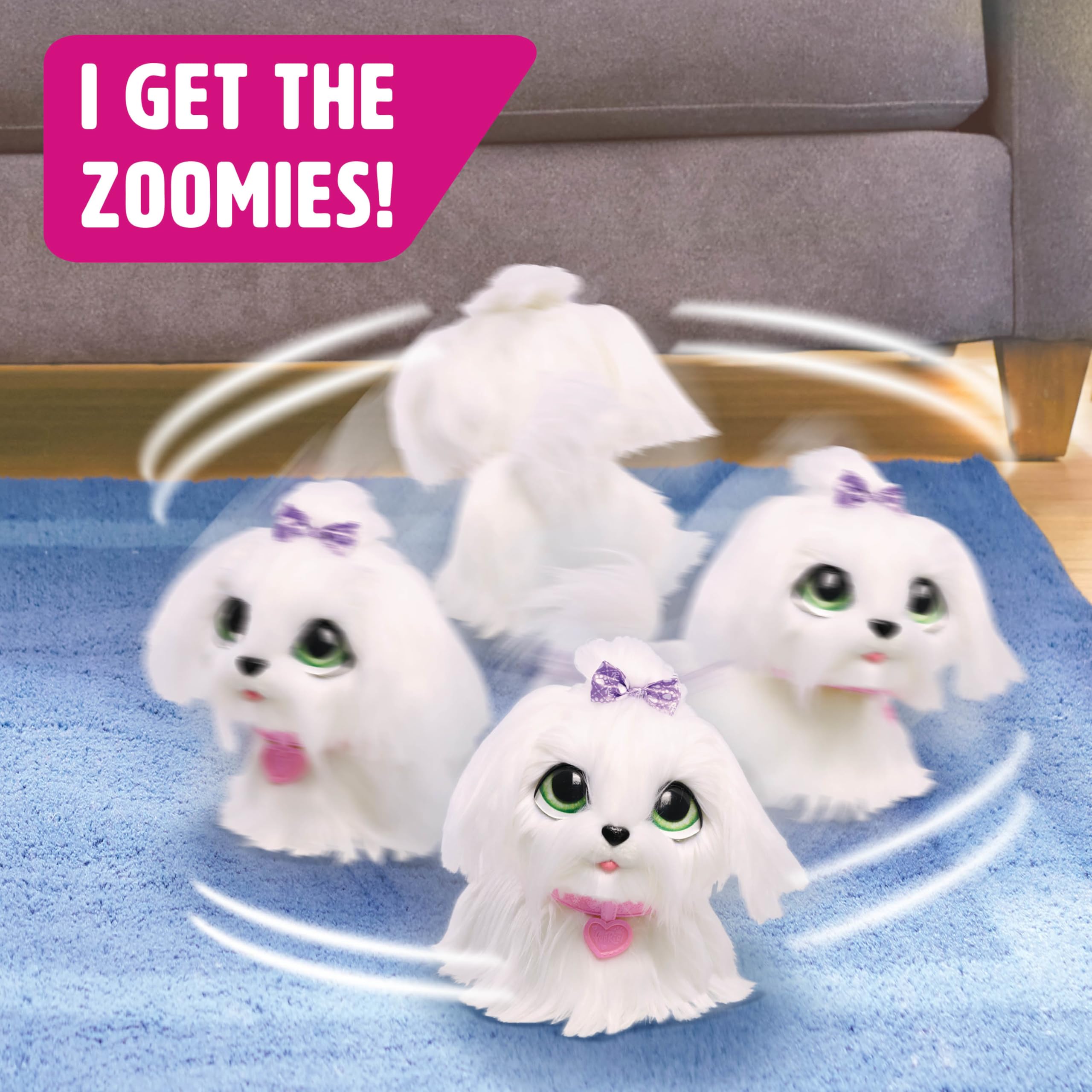 Brinquedo Interativo Furreal Gogo Walkin' Pup Maltese Kids 4+