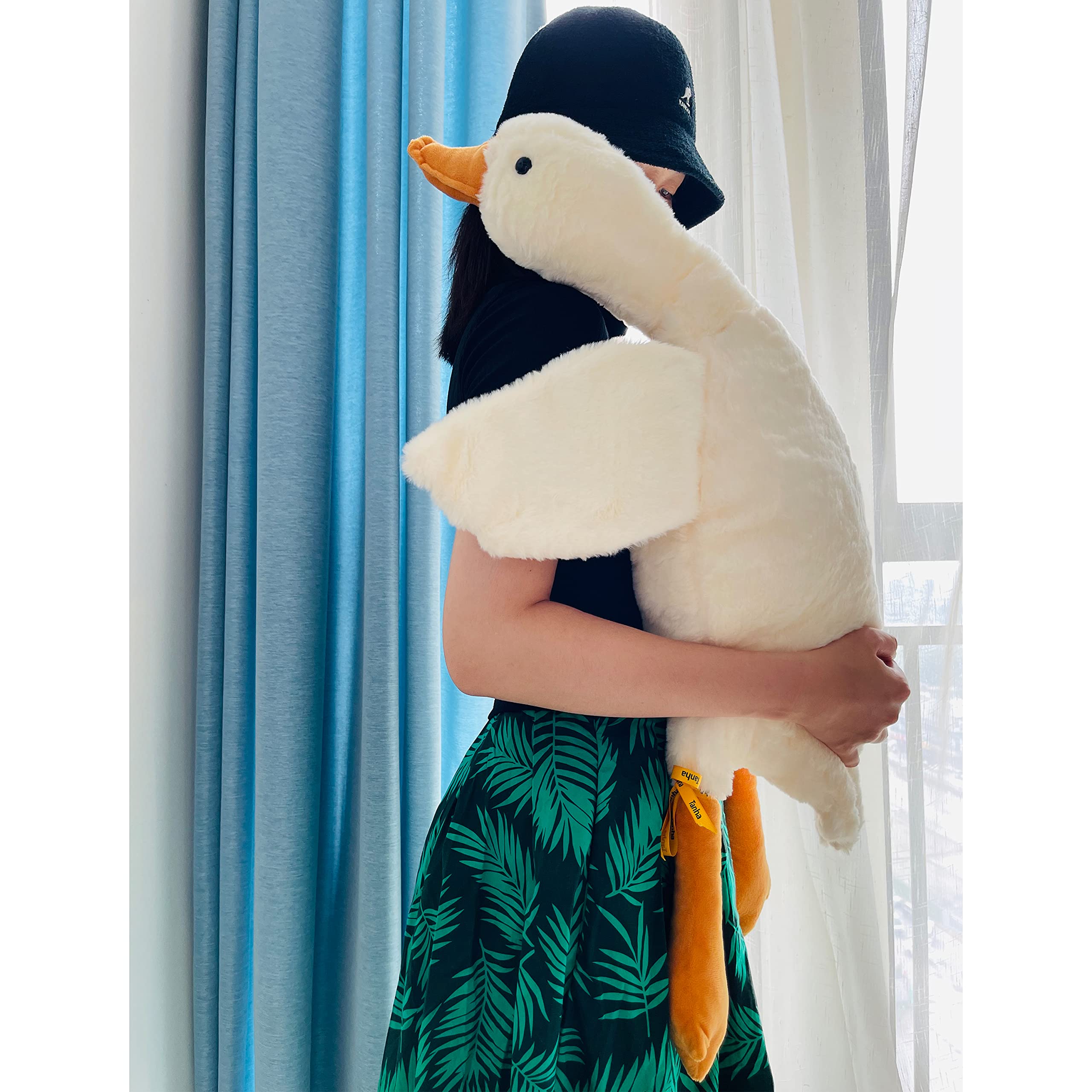 Bicho De Pelúcia Tanha Goose De 90 Cm Para Crianças E Adultos