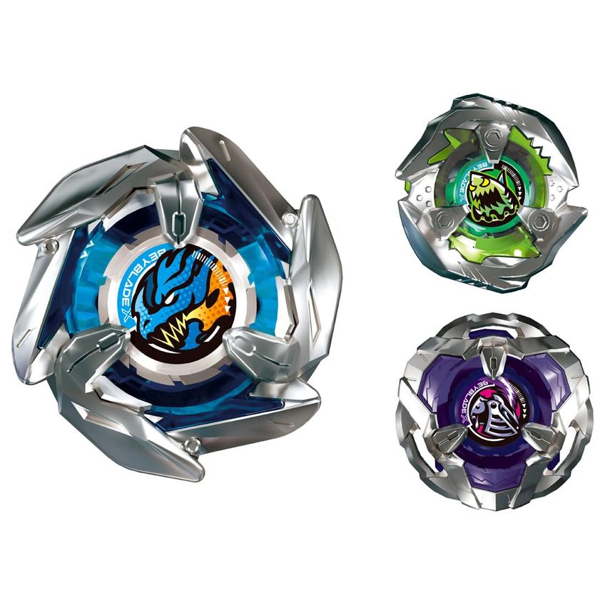 Conjunto De Baralhos Beyblade X Bx-20 Drunda Garer Metal Takara