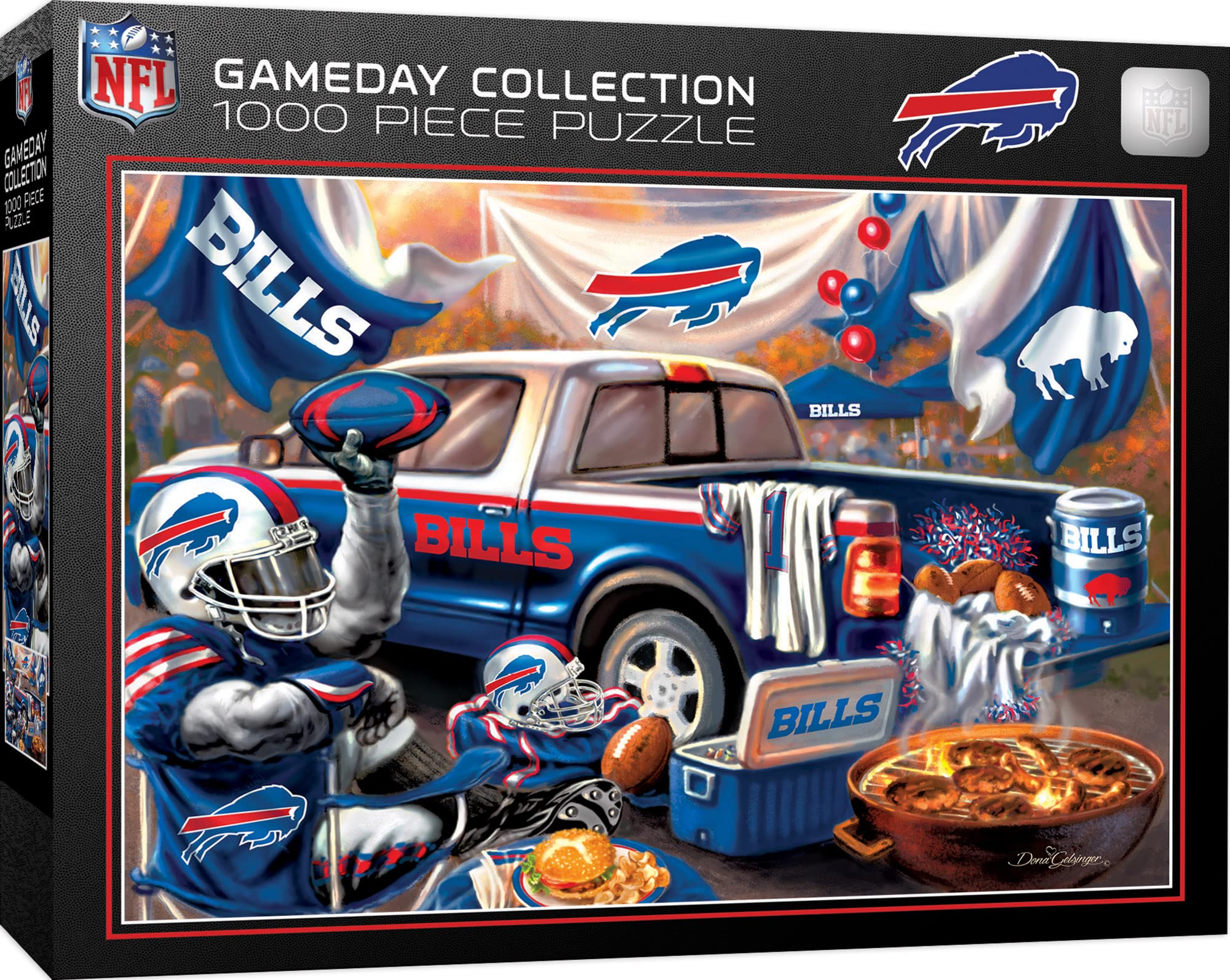 Quebra-cabeça Masterpieces Nfl Buffalo Bills Gameday 1000 Unidades