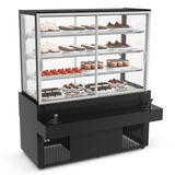 Vitrine Fria Titanium Premium Vtprssr 3p Self Service Refrimate - 172,5 Cm Iluminação Led Ar Forçado 2ºc A 6ºc 220v Refrimate
