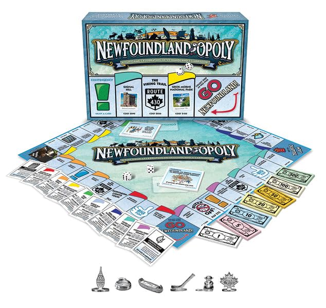 Jogo De Tabuleiro Outset Media Newfoundland-opoly Creative Genre