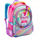 Mochila de Costa Infantil Unicórnio - Ideal para Creche