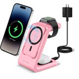 Estação De Carregamento Sem Fio Smtcsl 3 Em 1 Para Iphone/airpods